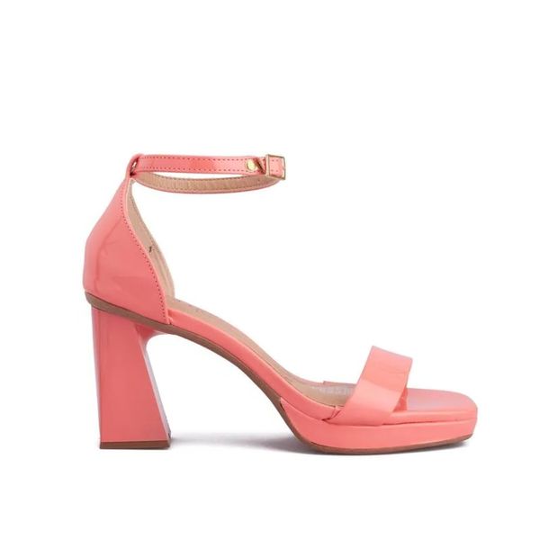 Sandalias Mujer Color Coral Elegance Marca Beira Rio