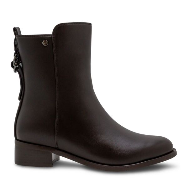 Botines Tacon Bajo Mujer Casual Via Spring Cafe 280521