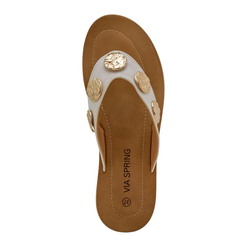 Sandalias-Casual-Via-Spring-Mujer-Blanco-280408-Talla-35-2