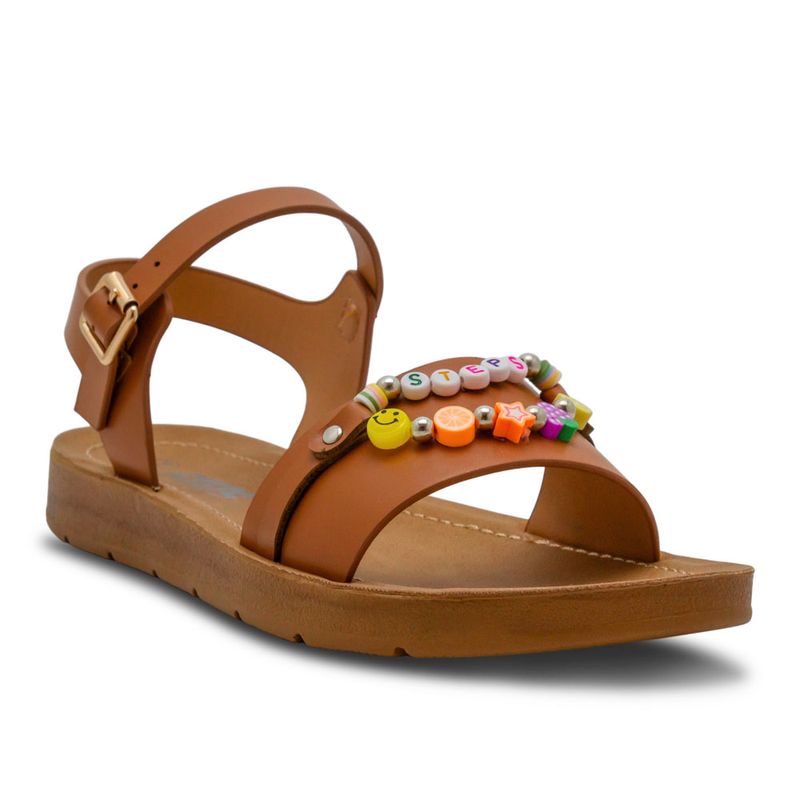 Sandalias-Steps-Para-Niña-Casual-Cafe-280396-Talla-30-1