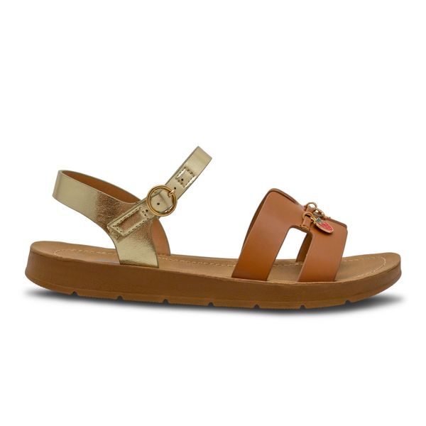 Sandalias Steps Para Niña Casual Cafe 280397