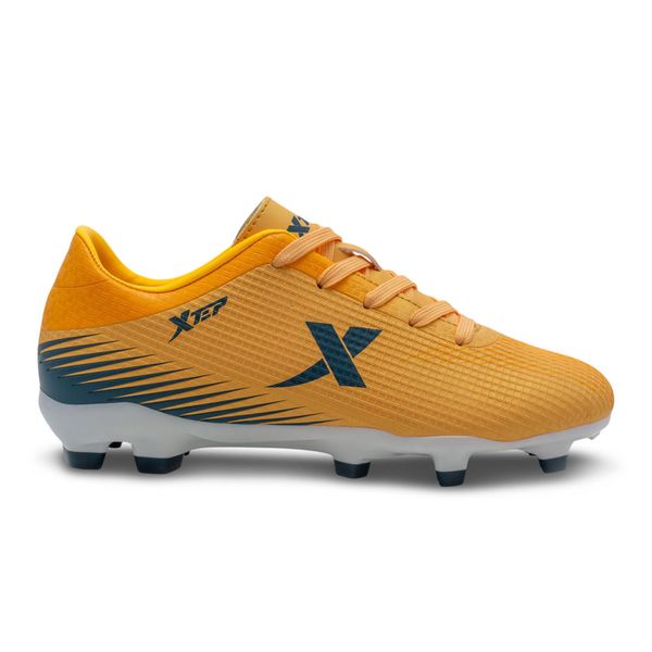 Guayos Xtep Naranja Para Niño-Tenis De Fútbol 280410