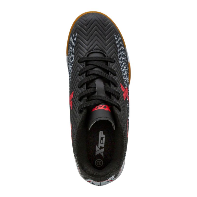 Zapatilllas-Futsal-Xtep-Para-Niño-Fútbol-Negro-280418-Talla-30-2
