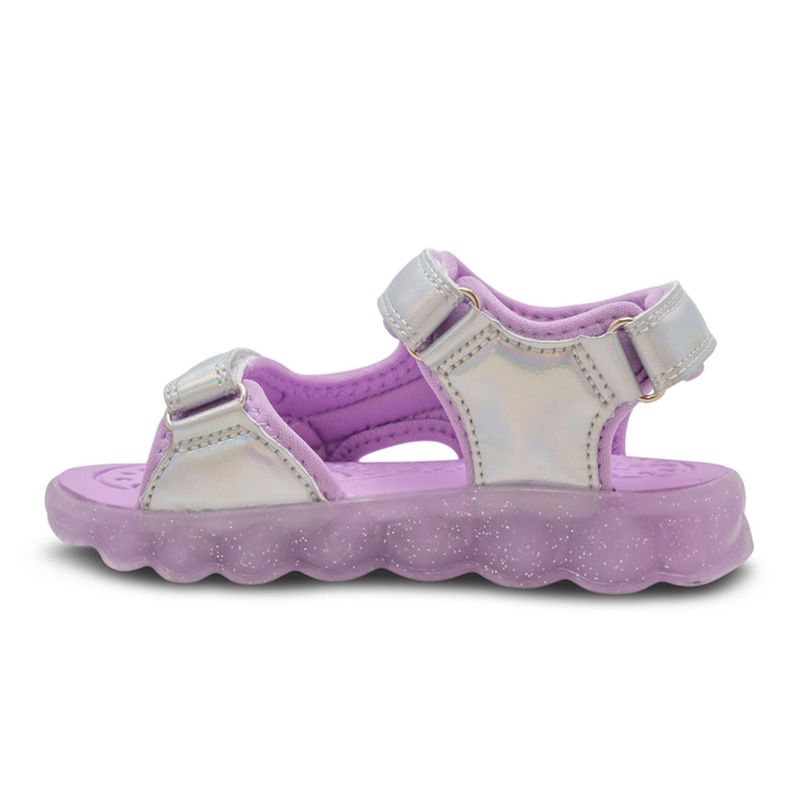 Chanclas-Para-Niña-Steps-Casual-Plateado-280434-Talla-24-1