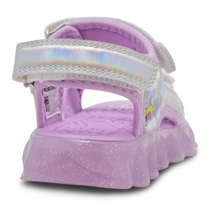 Chanclas-Para-Niña-Steps-Casual-Plateado-280434-Talla-24-3