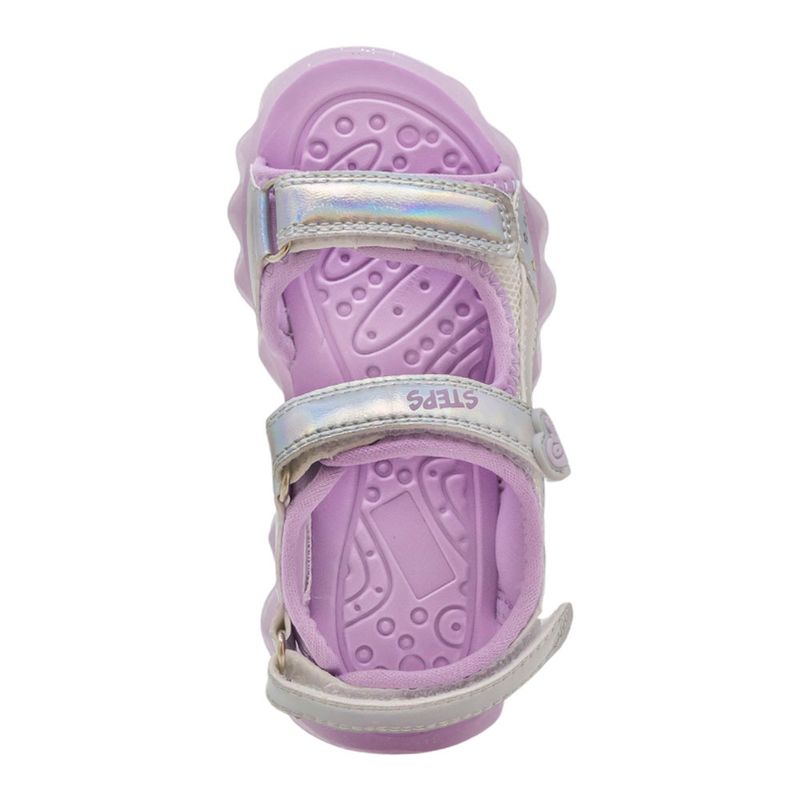 Chanclas-Para-Niña-Steps-Casual-Plateado-280434-Talla-24-4