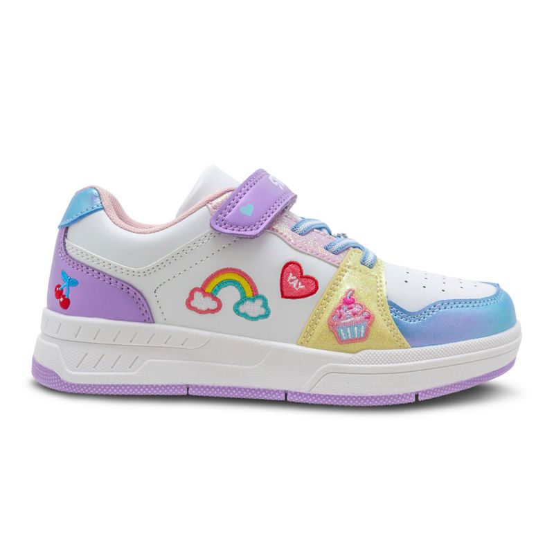 Tenis-Para-Niña-Steps-Casual-Multicolor-280442-Talla-29-0