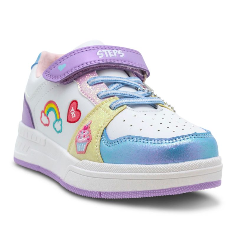 Tenis-Para-Niña-Steps-Casual-Multicolor-280442-Talla-29-2