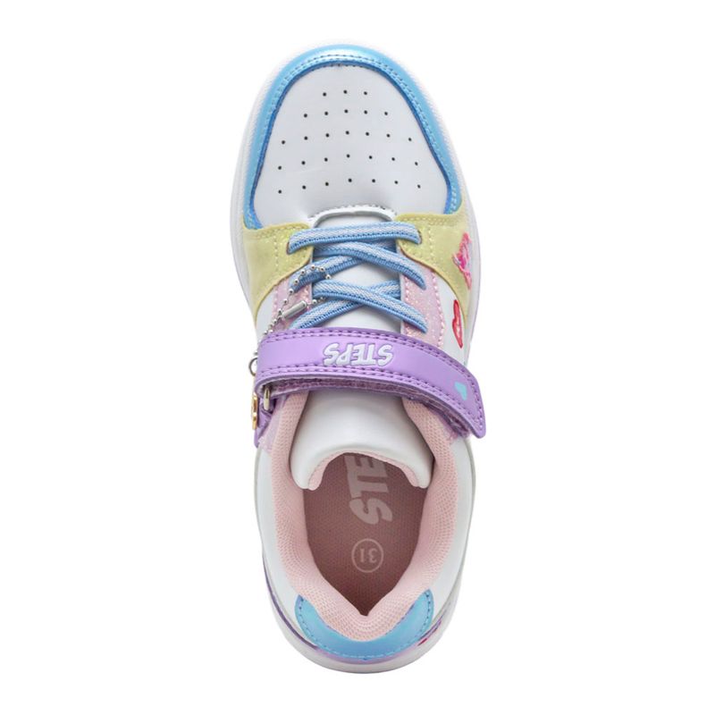 Tenis-Para-Niña-Steps-Casual-Multicolor-280442-Talla-29-4