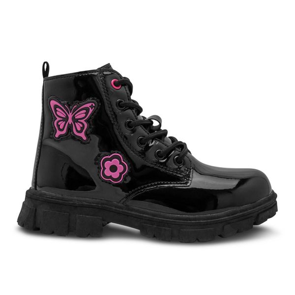 Tenis Para Niña Steps Casual Negro 280679