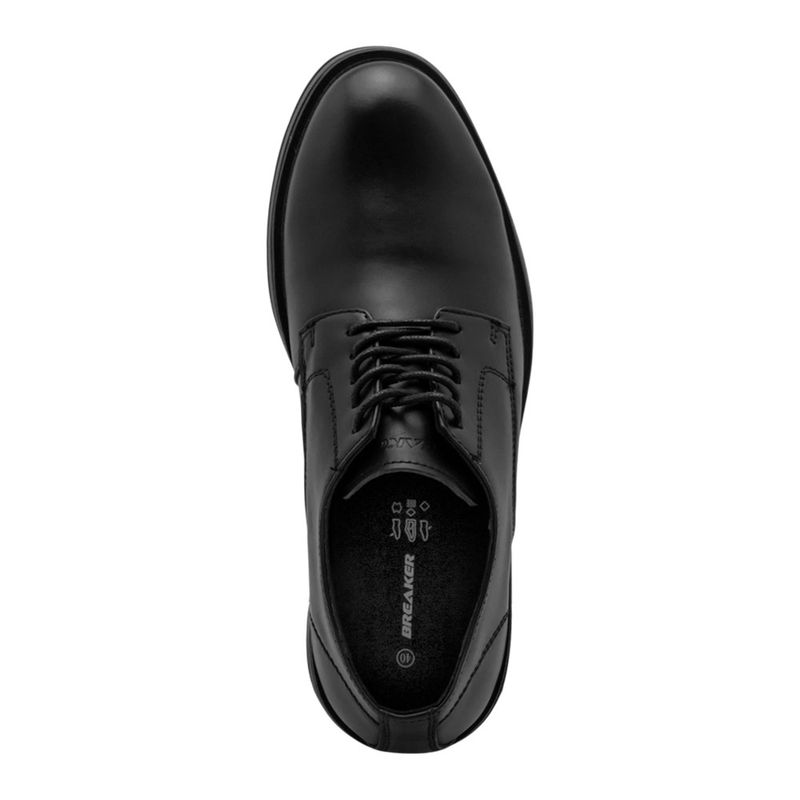 Zapatos-Breaker-Hombre-Casual-100%-Cuero-Negro-280179-Talla-40-4
