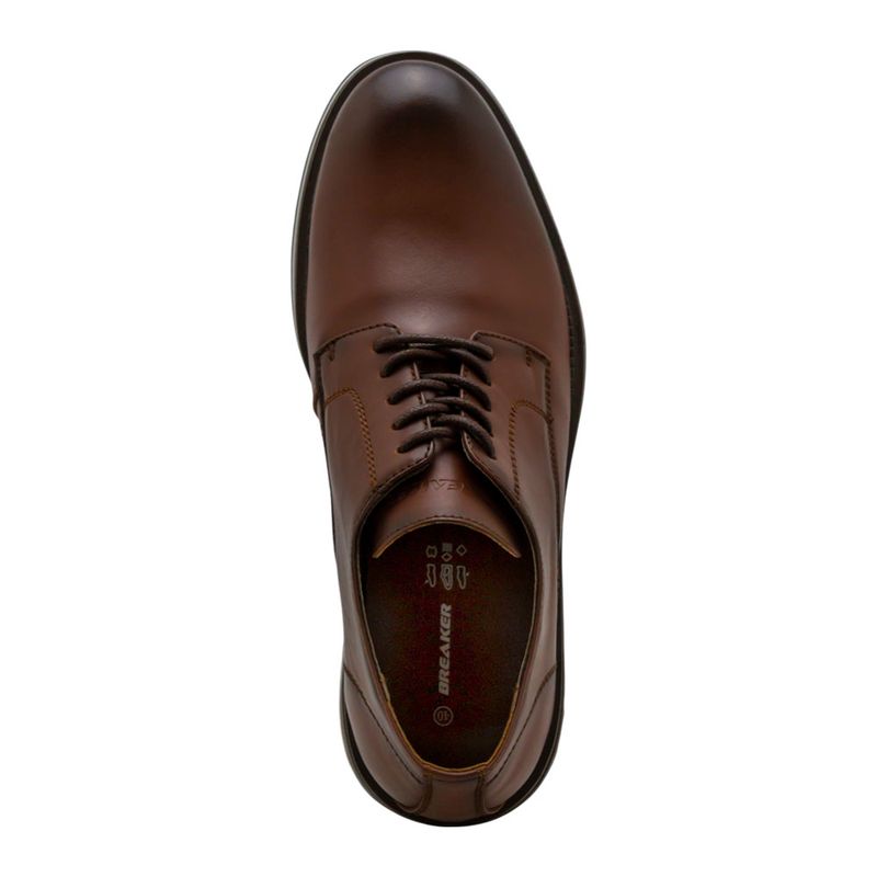 Zapatos-Breaker-Hombre-Casual-100%-Cuero-Cafe-280488-Talla-40-4