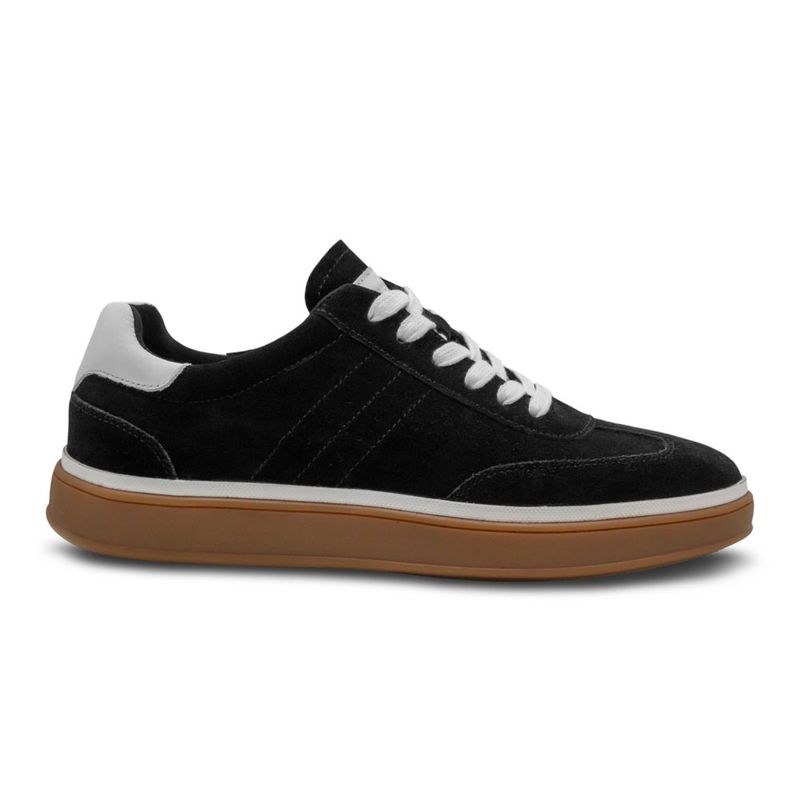Tenis-Breaker-Hombre-Casual-100%-Cuero-Negro-280498-Talla-40-0