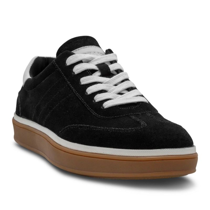 Tenis-Breaker-Hombre-Casual-100%-Cuero-Negro-280498-Talla-40-2