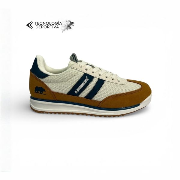 Tenis Casuales Para Mujer Blackmountain Beige 646030