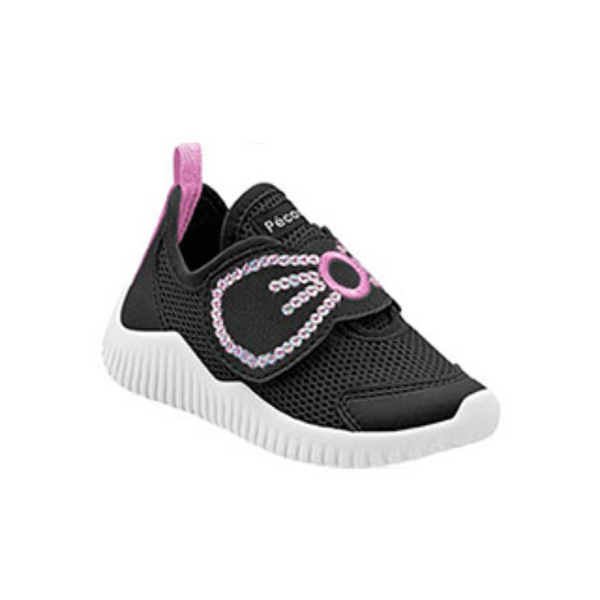 Tenis Pecompe Niña Negro 642306