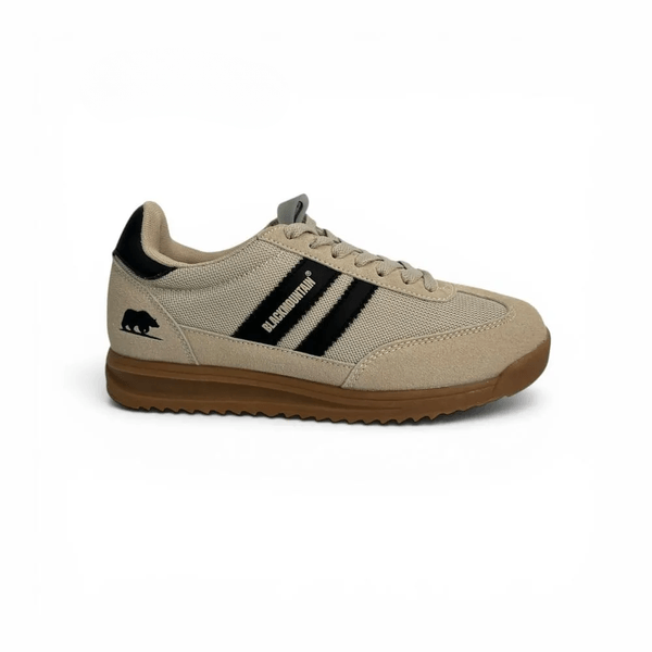 Tenis Blackmountain Urbanas Casuales Estilo Vintage Para Mujer Beige 646031