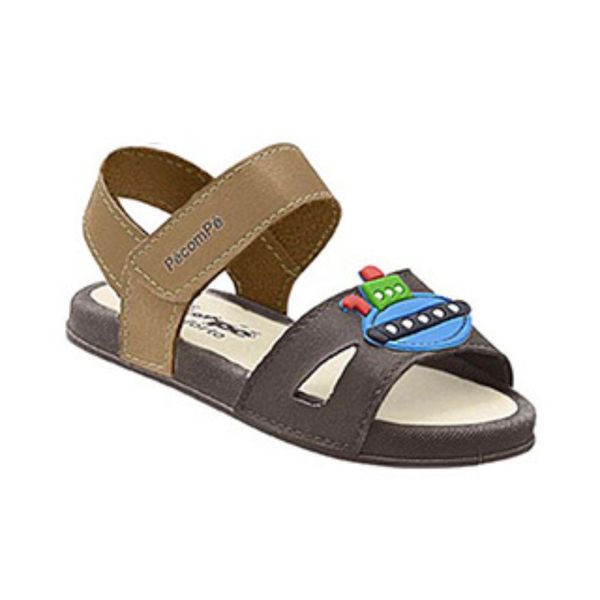 Sandalias Pecompe Niño Café 642300