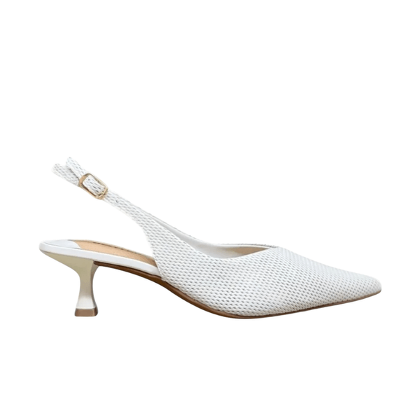 Tacones Bottero En Cuero Para Mujer Blanco 646662
