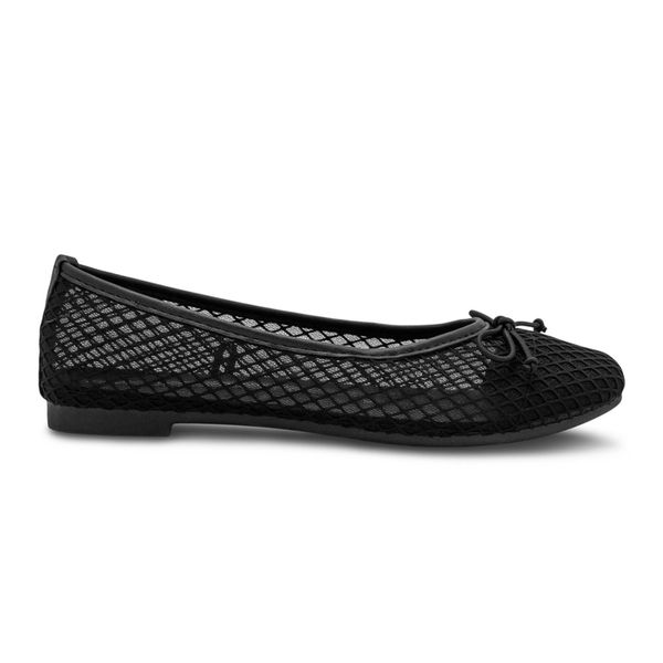 Baletas Para Mujer Casual Via Spring Negro 280548