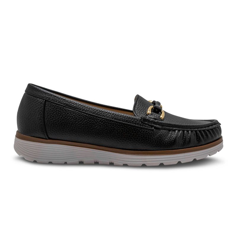 Mocasines-Para-Mujer-Casual-Via-Spring-Negro-280564-Talla-36-0