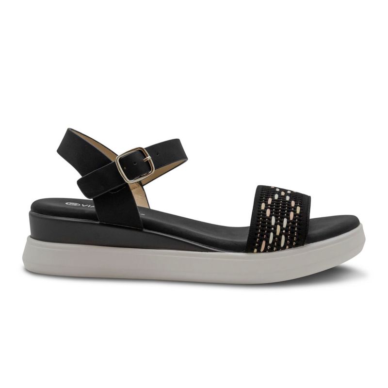 Sandalias-Via-Spring-Casual-Para-Mujer-Planta-Media-Negro-280750-Talla-36-0
