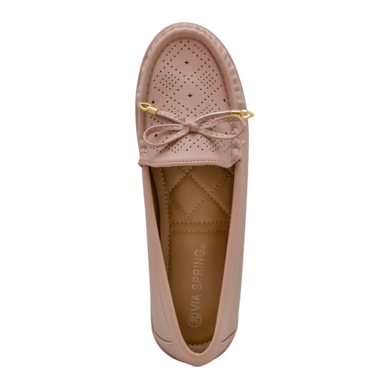 Mocasines-Para-Mujer-Casual-Via-Spring-Rosa-280654-Talla-36-4