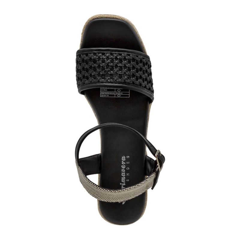 Sandalias-Primavera-Casual-Mujer-Planta-Alta-Negro-280827-Talla-36-4