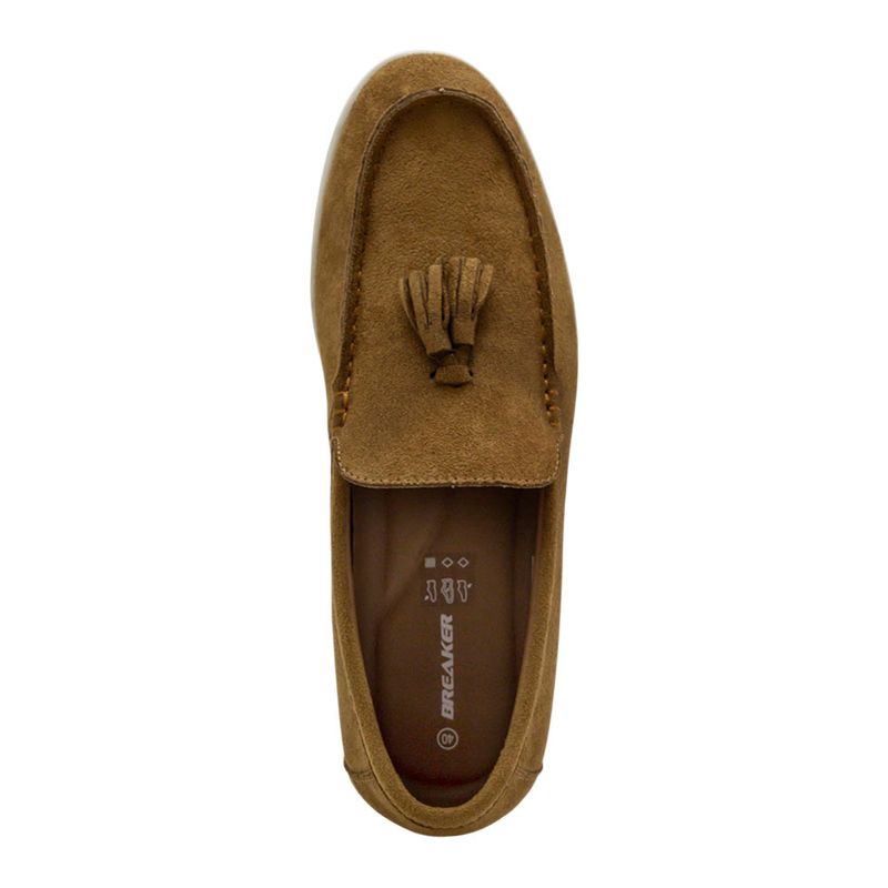 Mocasines-Breaker-De-Gamuza-Marrón-Con-Borlas-Para-Hombre-280192-Talla-40-4
