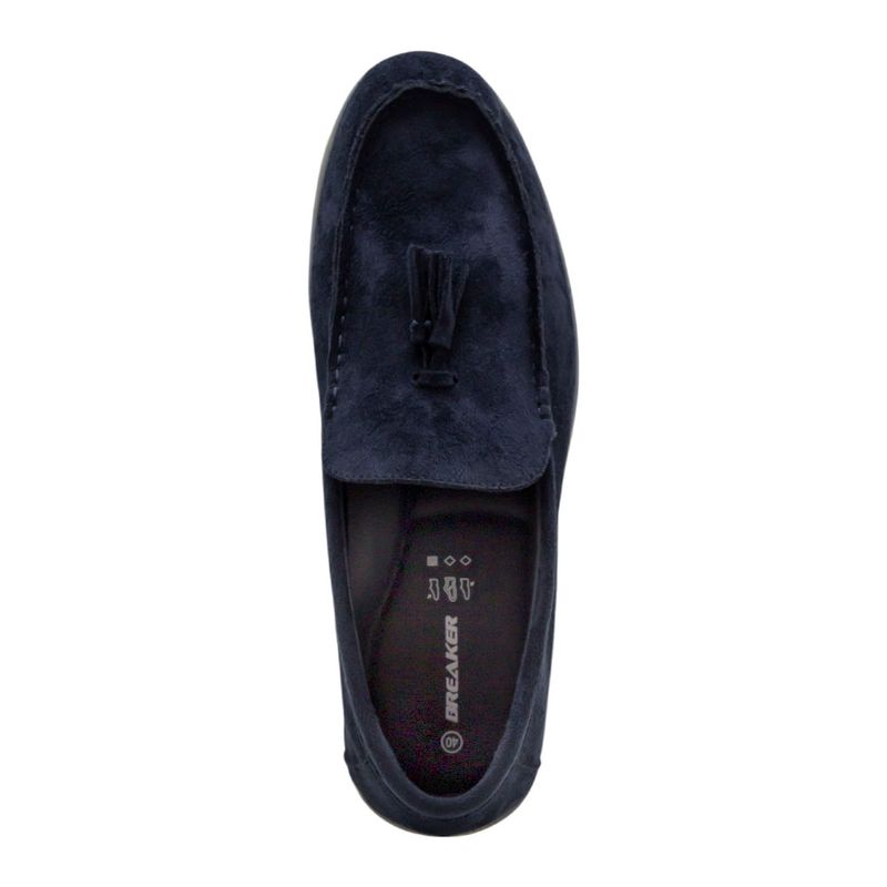 Mocasines-Breaker-De-Gamuza-Azul-Con-Borlas-Para-Hombre-280492-Talla-40-4