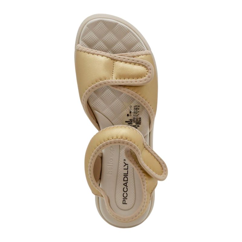 Sandalia-Piccadilly-Confort-Con-Velcro-Para-Mujer---Color-Oro-192326-Talla-36-4