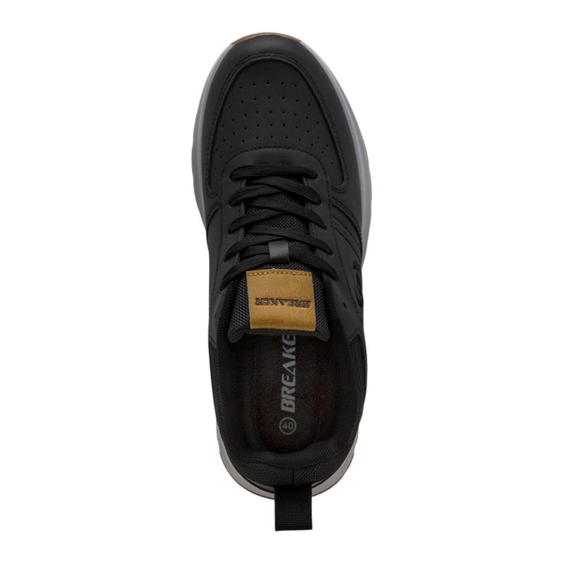 Tenis-Casuales-Para-Hombre-Breaker-Negros-Con-Suela-Caramelo-280296-Talla-39-4