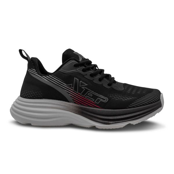 Tenis Deportivos Xtep Para Hombre Negros Con Gris 280526