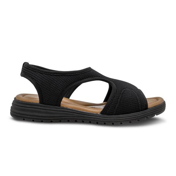 Sandalias Deportivas Negro Tipo Slip-on para Mujer 192335