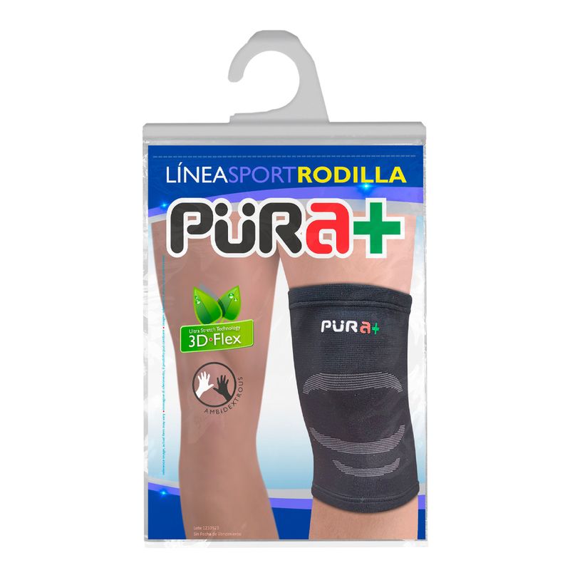 Rodilleras-Pura+-Negro-Unisex-645667-Talla-44-1