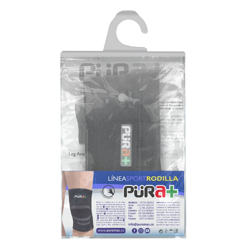 Rodilleras-Pura+-Negro-Unisex-645667-Talla-44-2