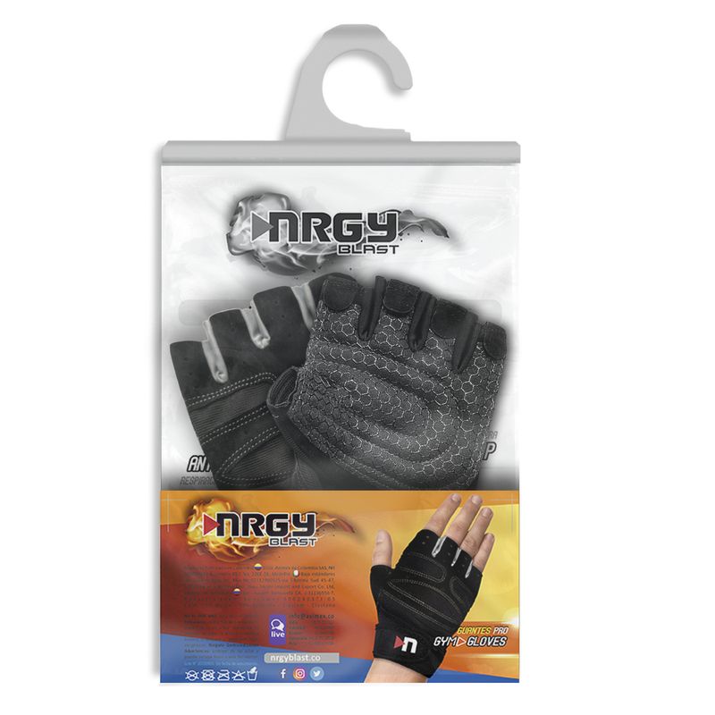 Guantes-Nrgy-Negro-Unisex-645670-Talla-44-1
