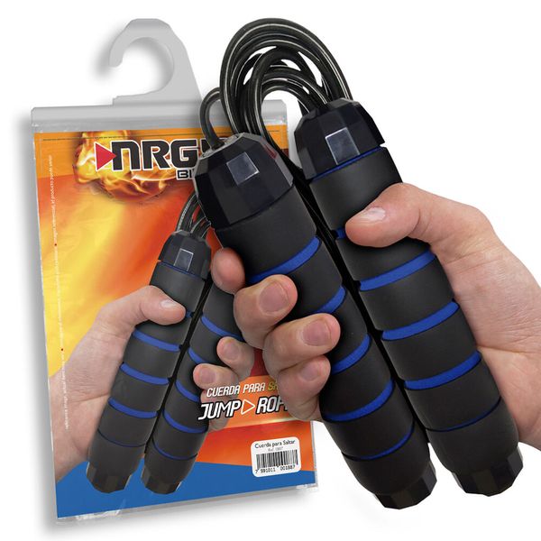 Cuerda Saltar Nrgy Negro Unisex 645672