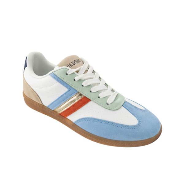 Tenis Urbanos para Mujer Via Spring Retro Detalles en Gamuza 279750