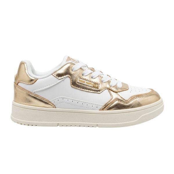 Tenis OP Jaly Blancos Casuales Dorado 645458