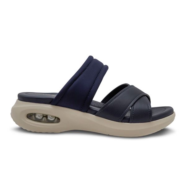 Sandalias Via Spring Mujer Confort Azul 280365