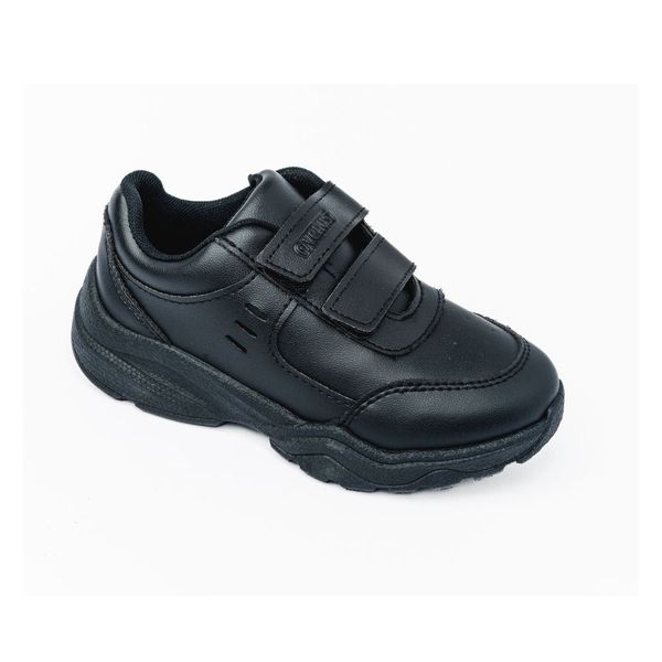 Tenis Venus Negro Colegial con Velcro 645512