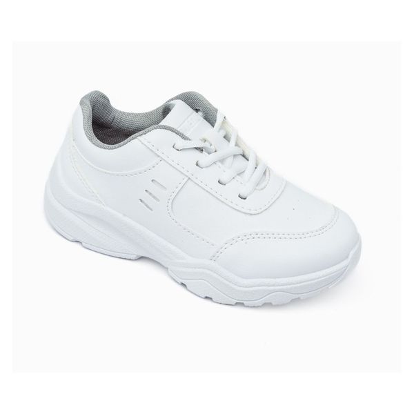 Tenis Venus Blanco Colegial con Velcro 645506
