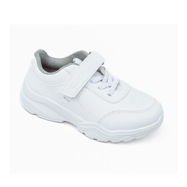 Tenis Venus Blanco Colegial con Velcro 645502