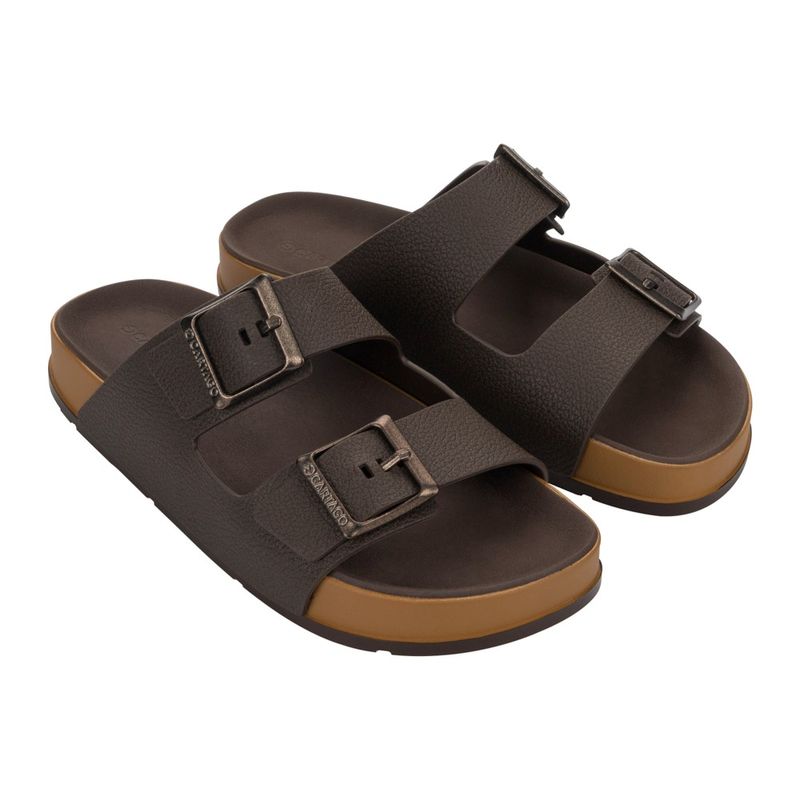 Sandalias-Cartago-Hombre-Casual-Marron-645166-Talla-40-0