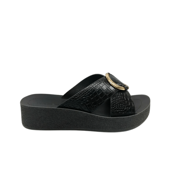 Sandalias Azaleia Mujer Confort Negro 646195