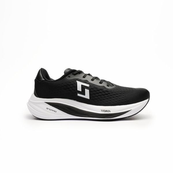 Tenis Runoff Runing Negro/ Blanco Para Hombre 646404