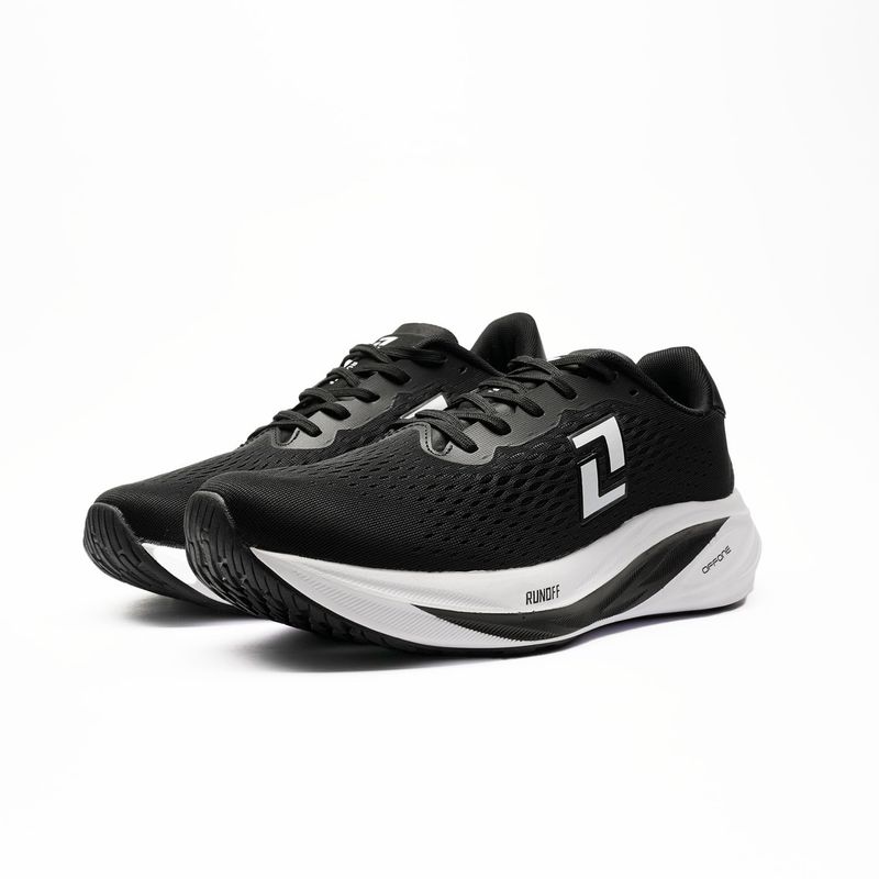 Tenis-Runoff-Runing-Negro/-Blanco-Para-Hombre-646404-Talla-39-0