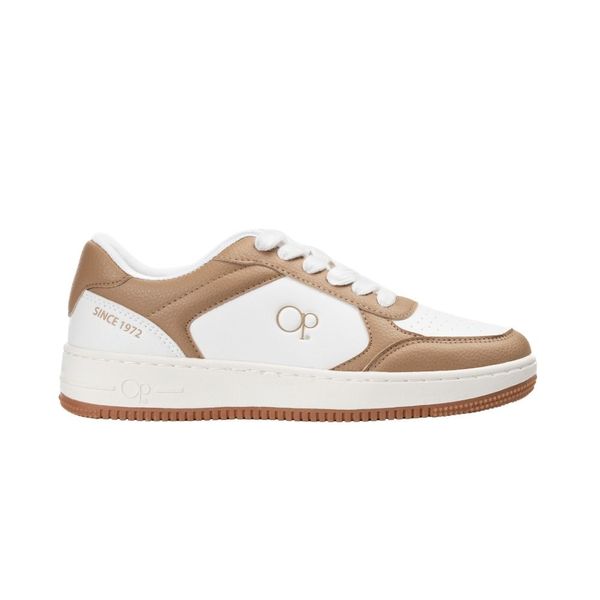 Tenis OP Casual Para Mujer Beige 645456
