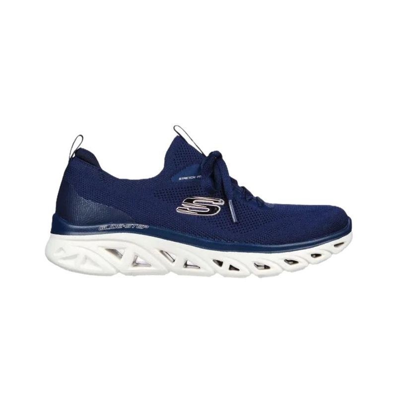 Tenis-Skechers-Deportivos-Para-Mujer-Azul-641706-Talla-37-0
